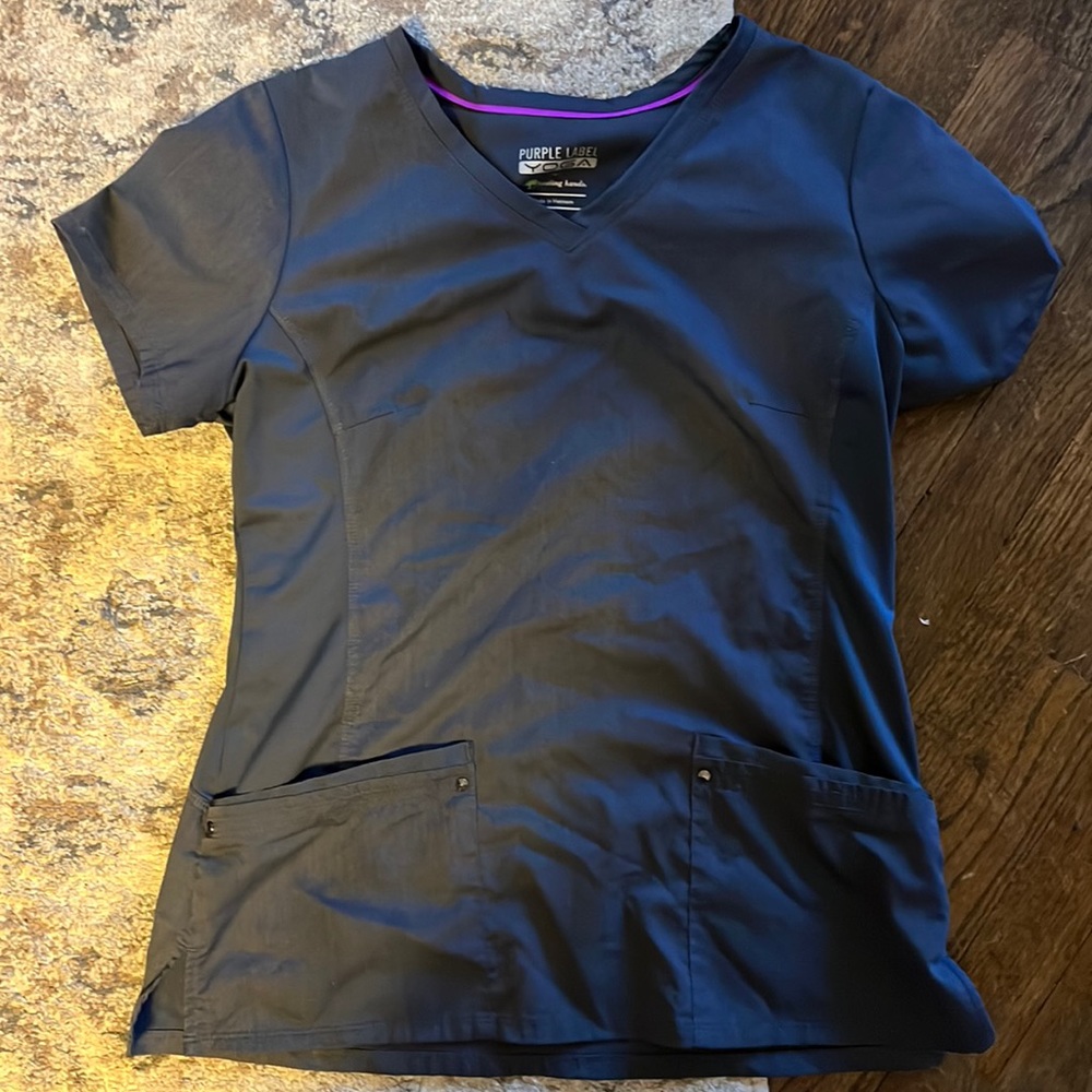 Purple Label Healing Hands Scrub Top